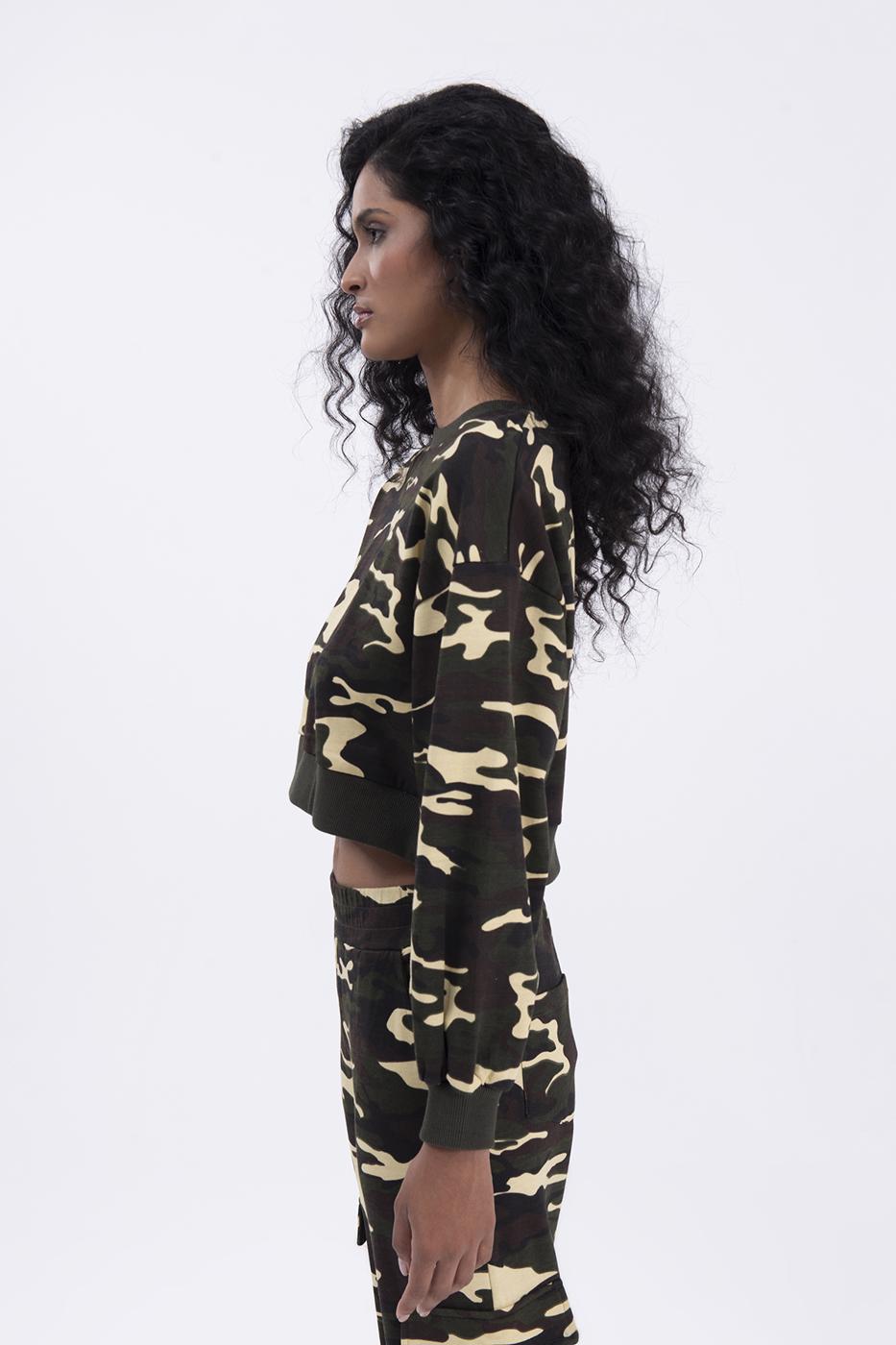 Camo sweatshirt