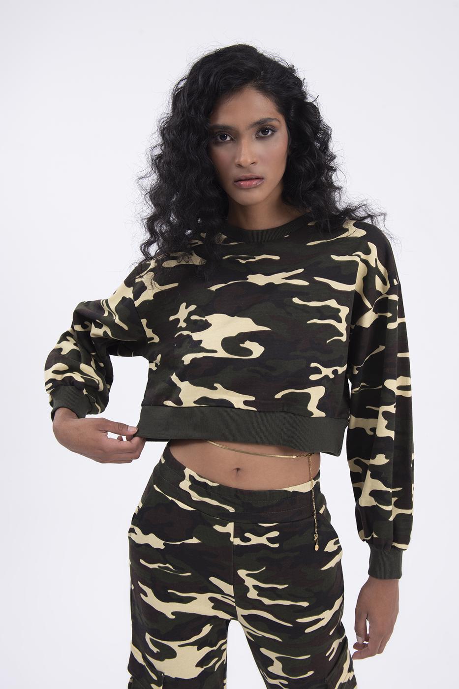 Camo sweatshirt