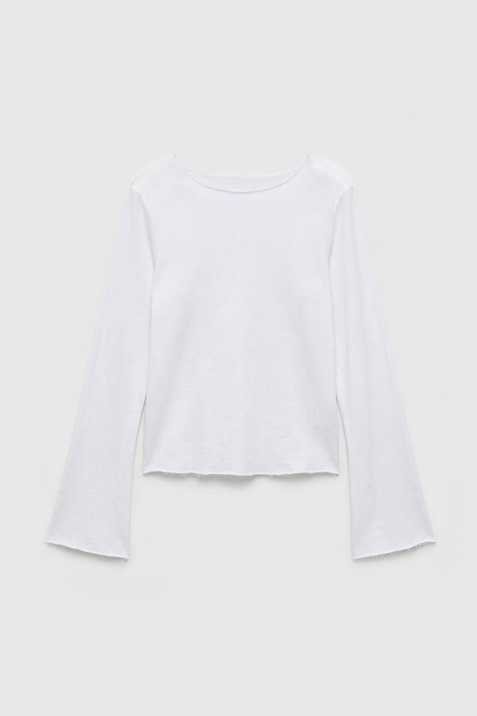 Boat Neck Top White