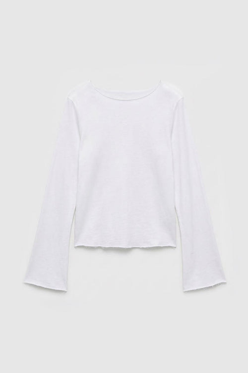 Boat Neck Top White