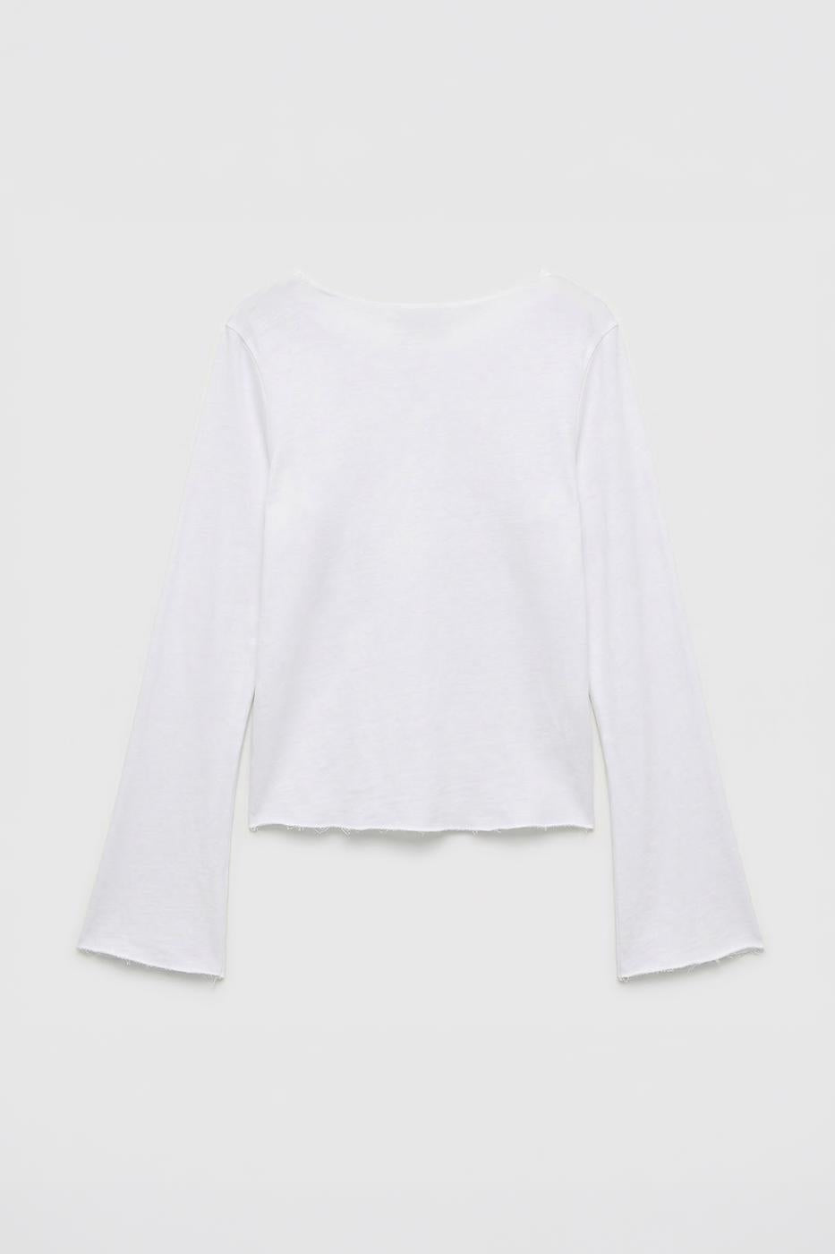 Boat Neck Top White