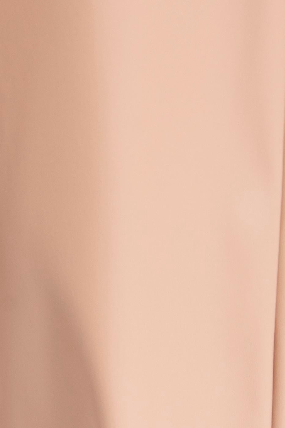 Faux leather jogging pants with belt Tabacco brown