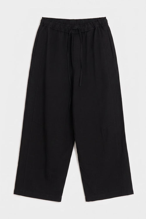 Linen Harem Pants Black