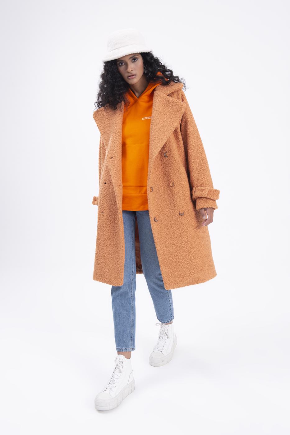 Long curl oat Orange