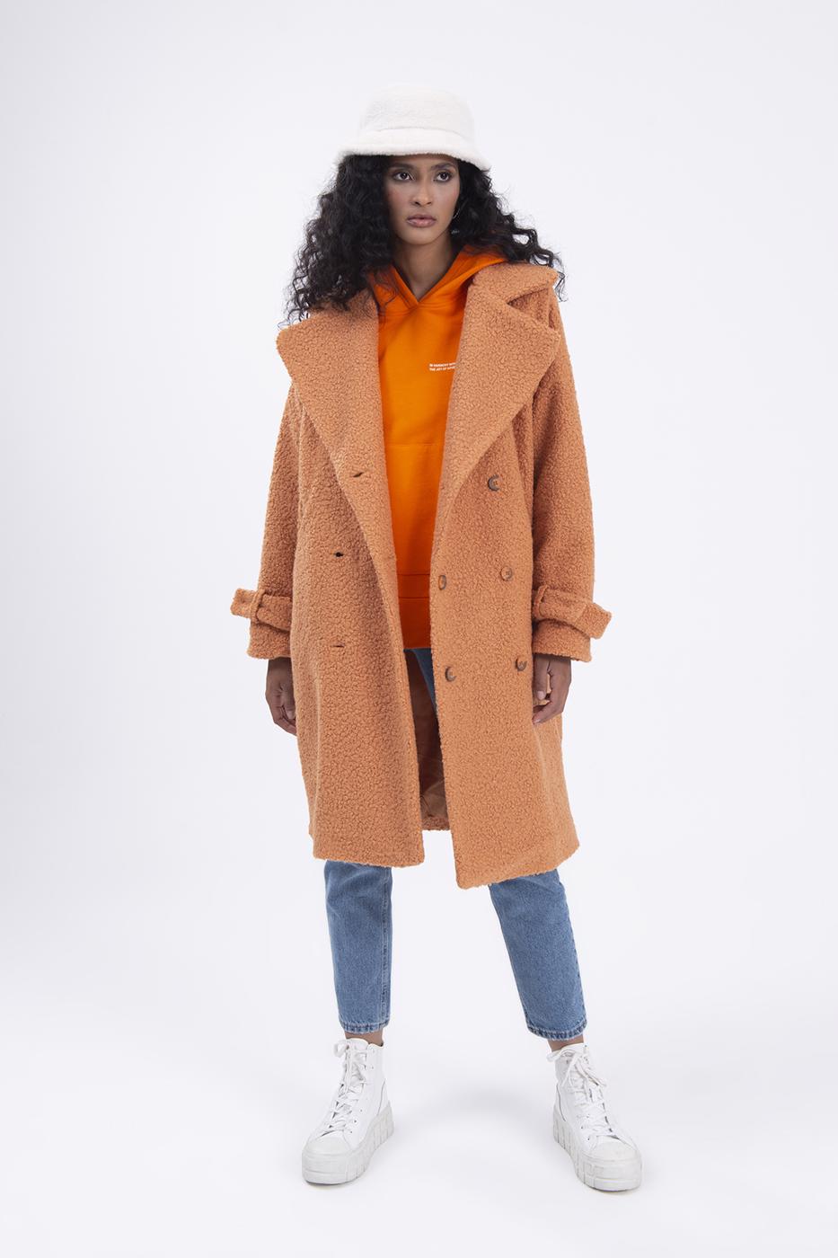 Long curl oat Orange