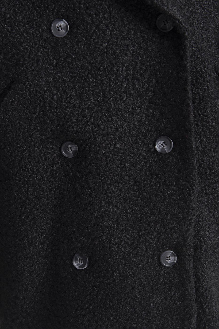 Long curl oat Black
