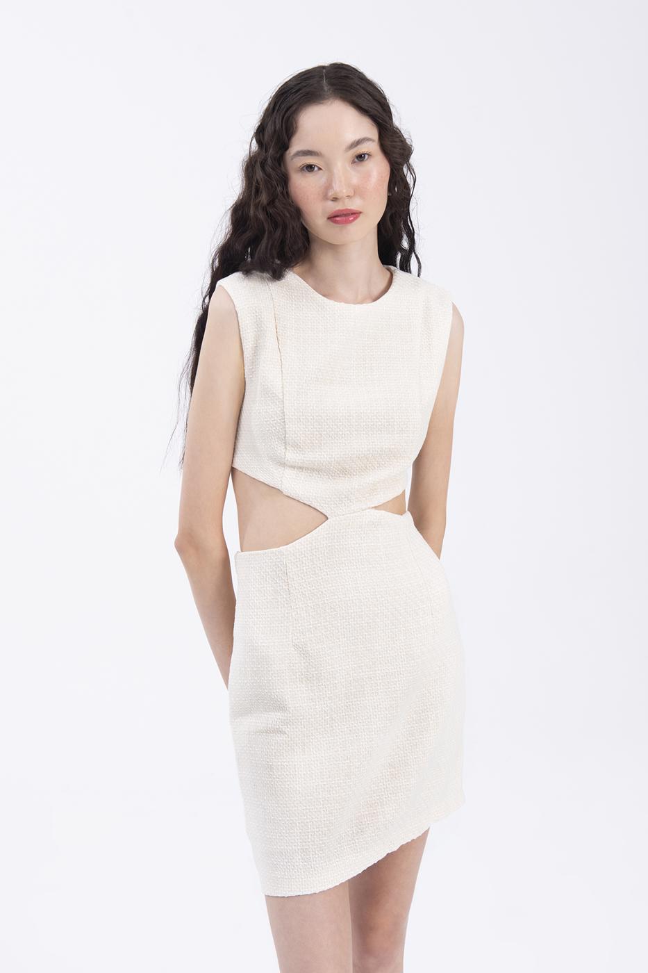 Sleeveless mini dress