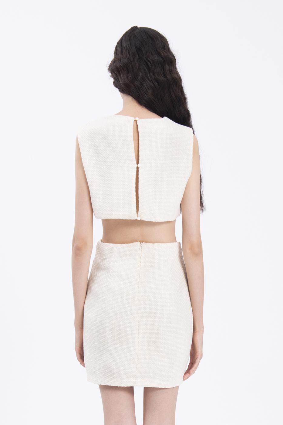 Sleeveless mini dress