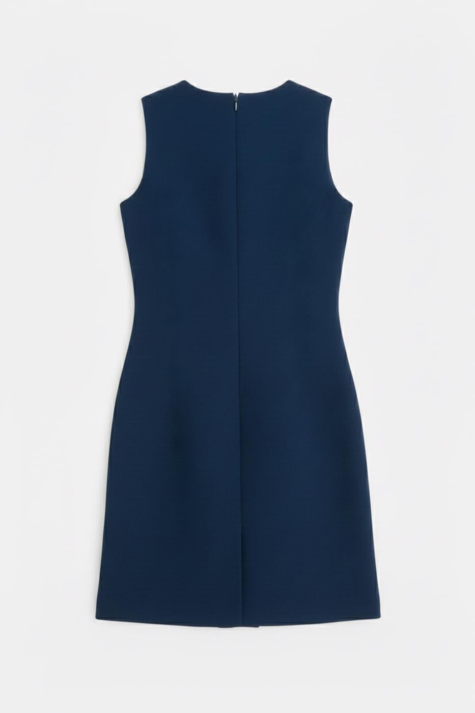 Sleeveless Mini Dress Navy