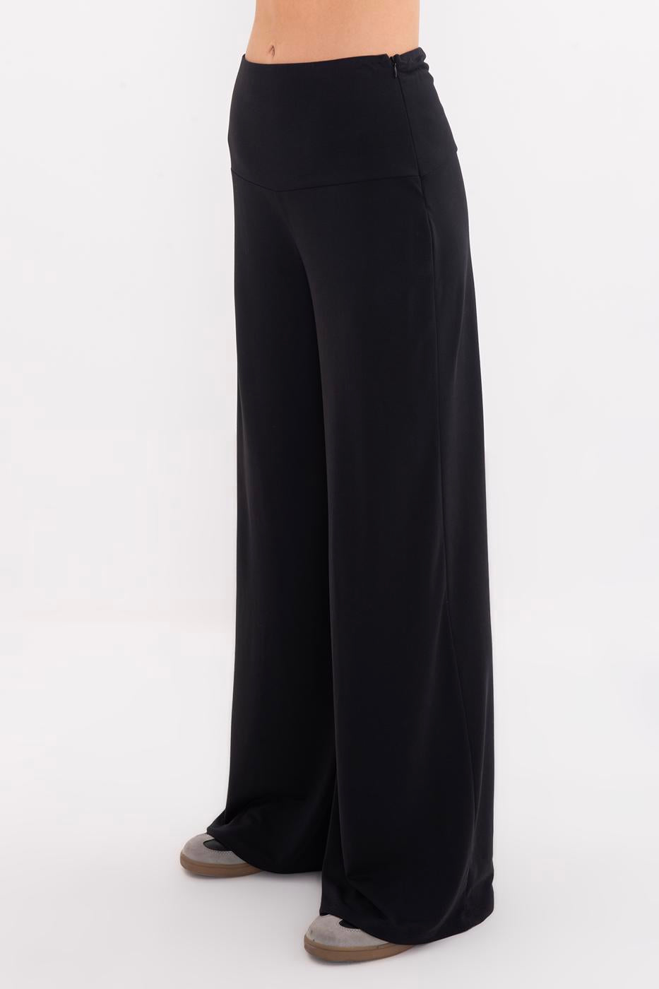 Bodice Palazzo Trousers Black