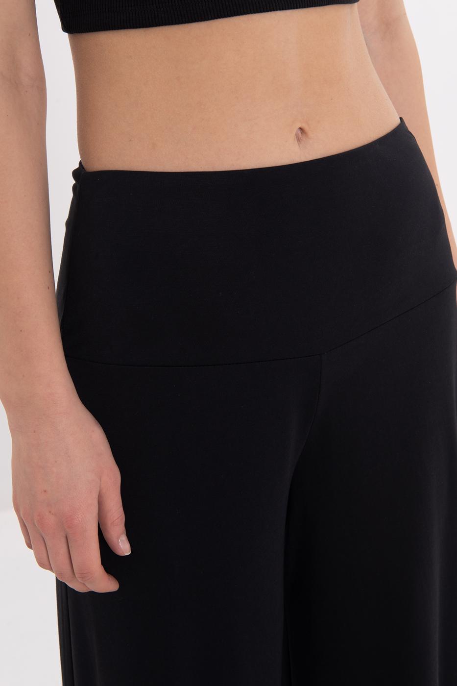 Bodice Palazzo Trousers Black