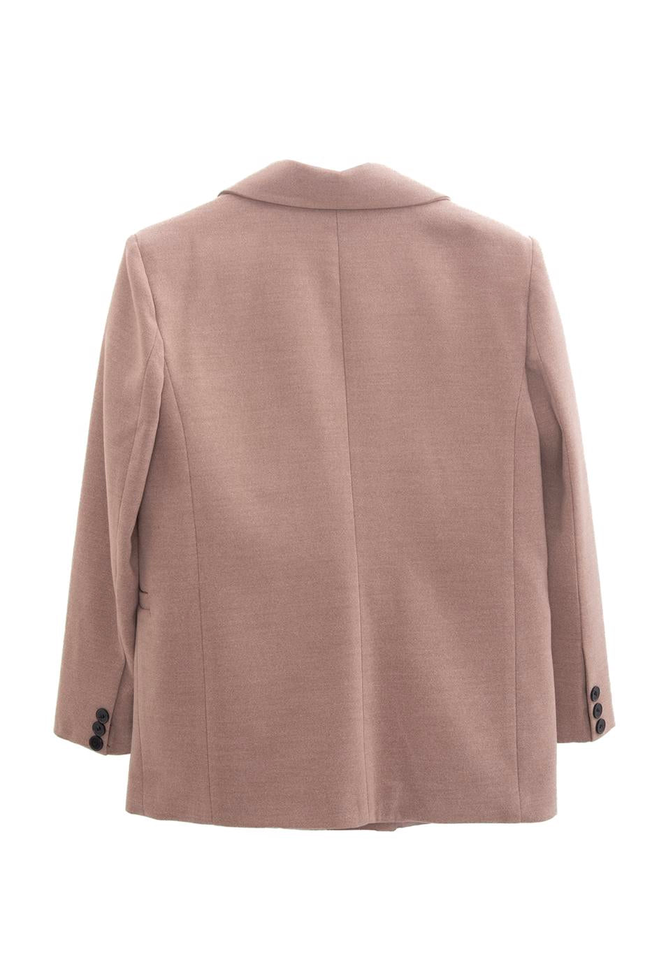 Double breasted blazer Beige