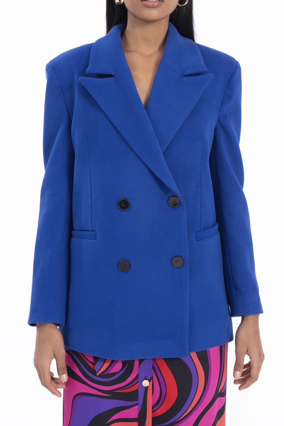 Double breasted blazer Sax blue