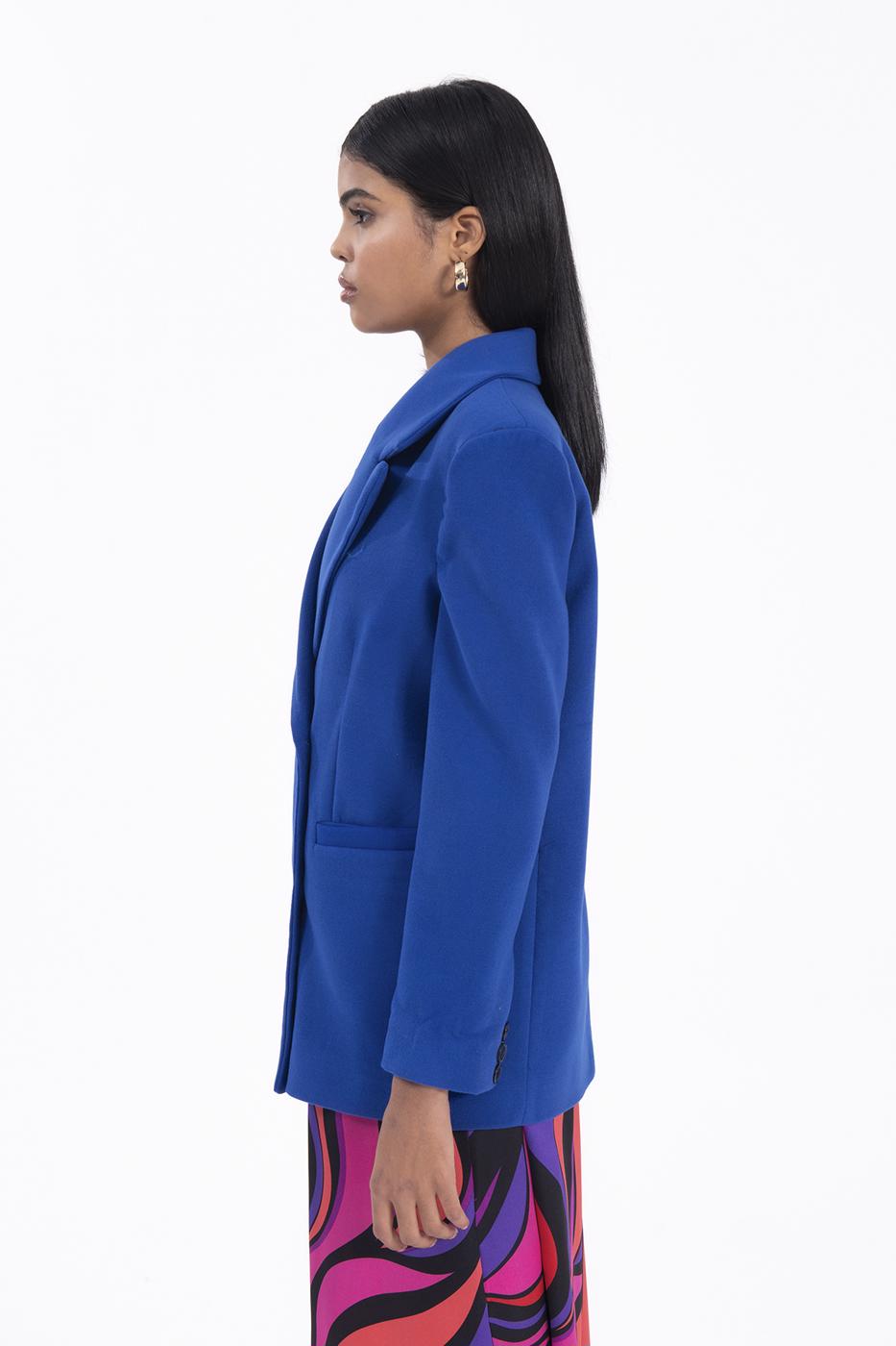 Double breasted blazer Sax blue