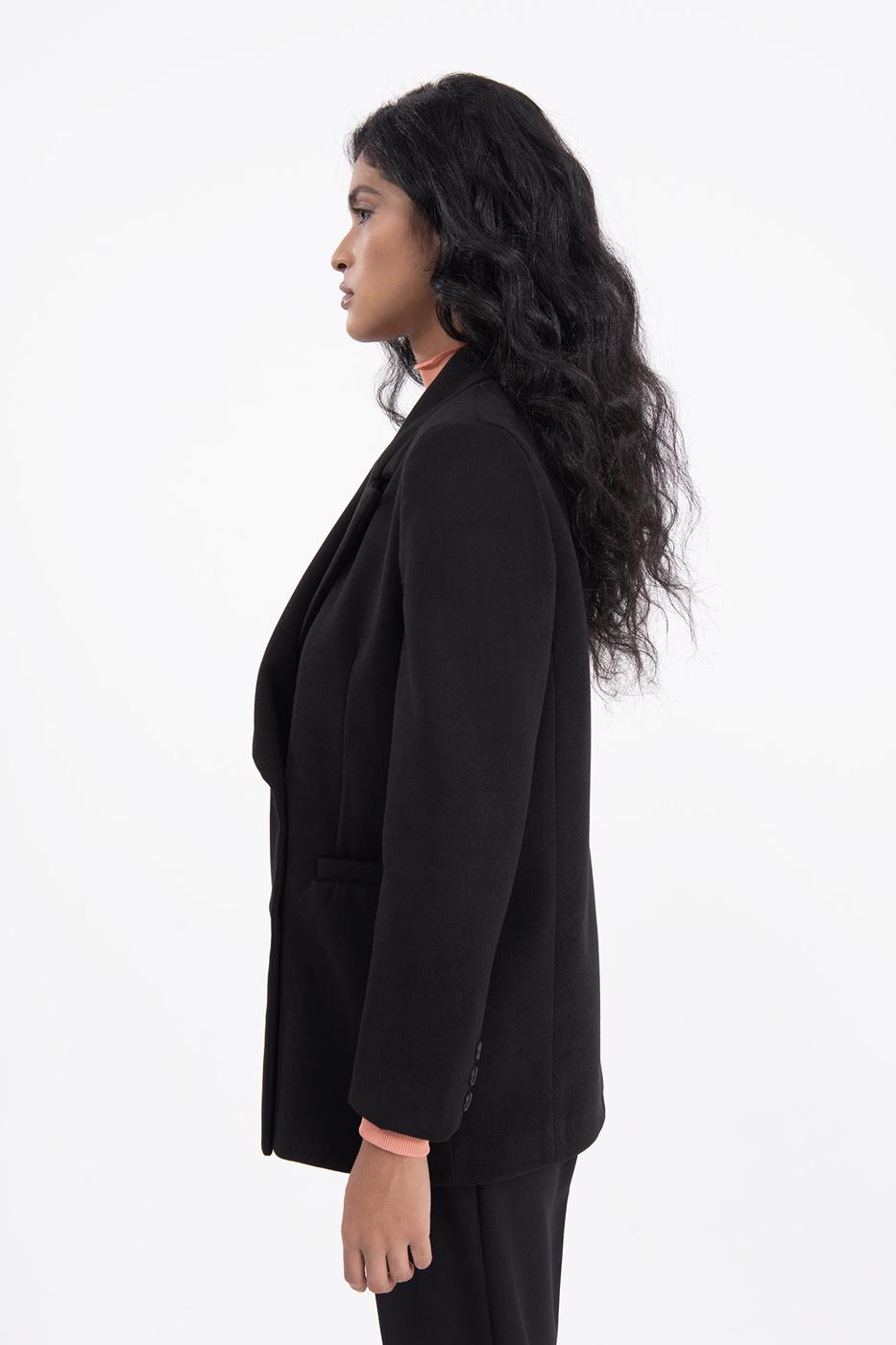 Double breasted blazer Black