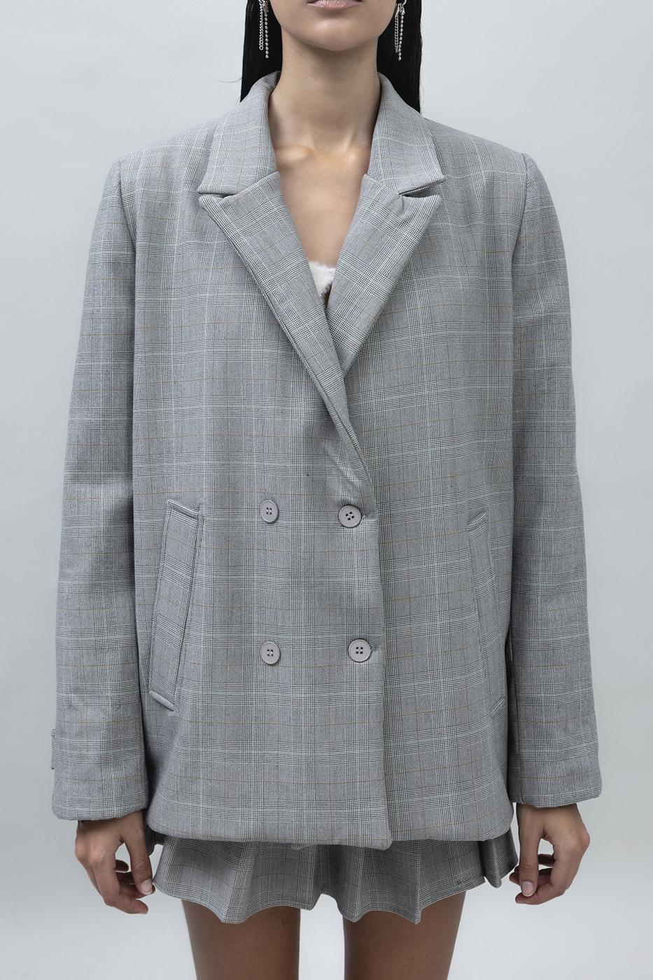 Double-breasted Blazer Jacket