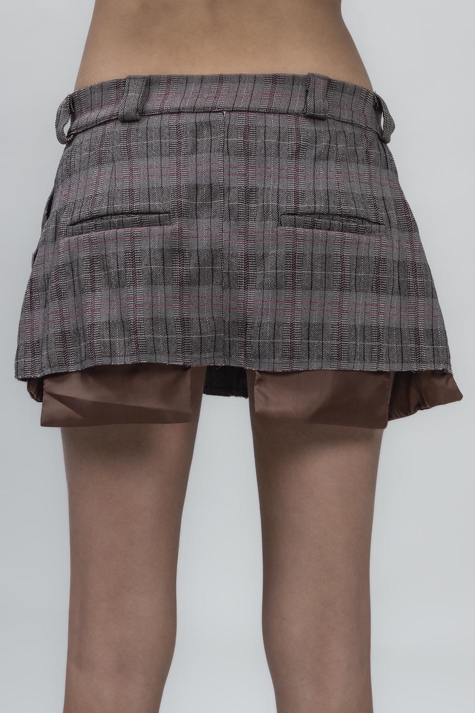 Mini Skirt Brown