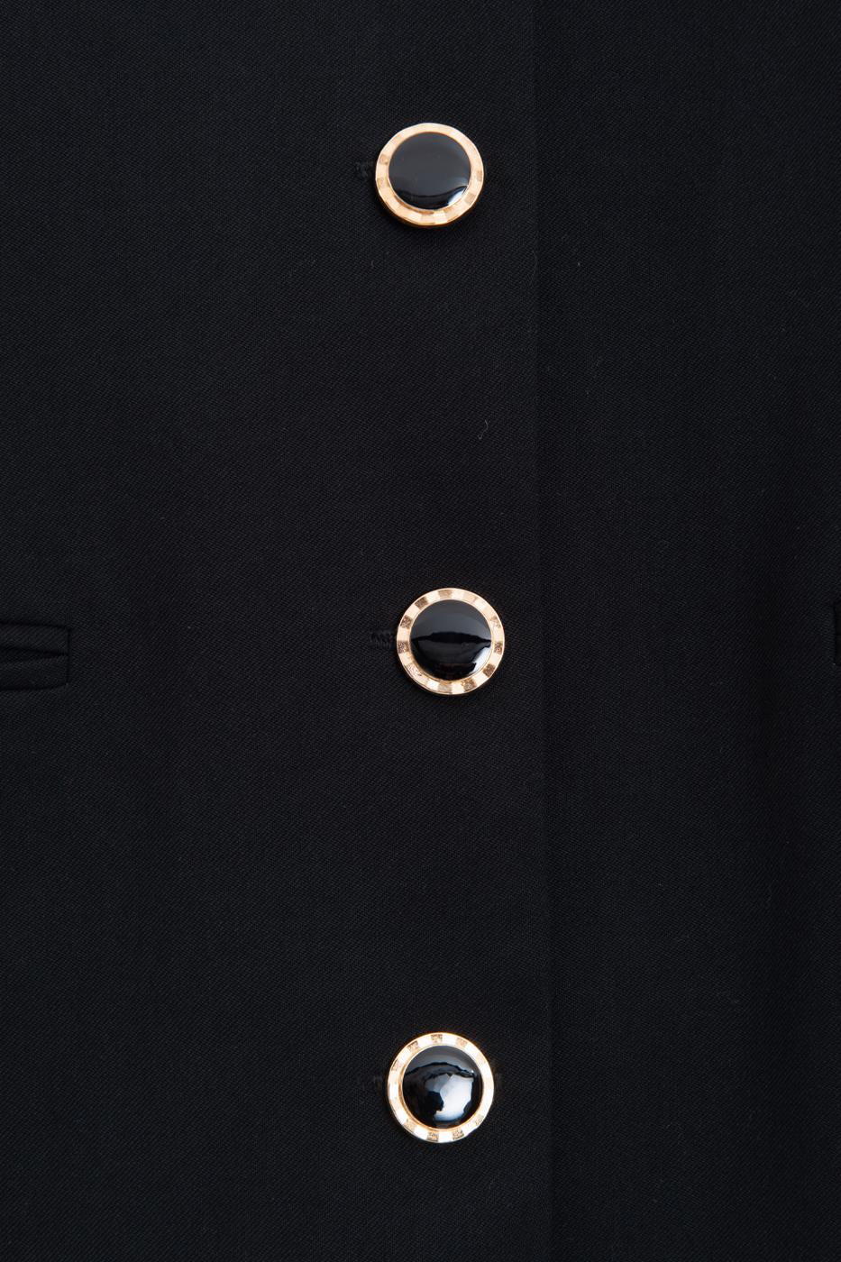 Mini Jacket Dress Black