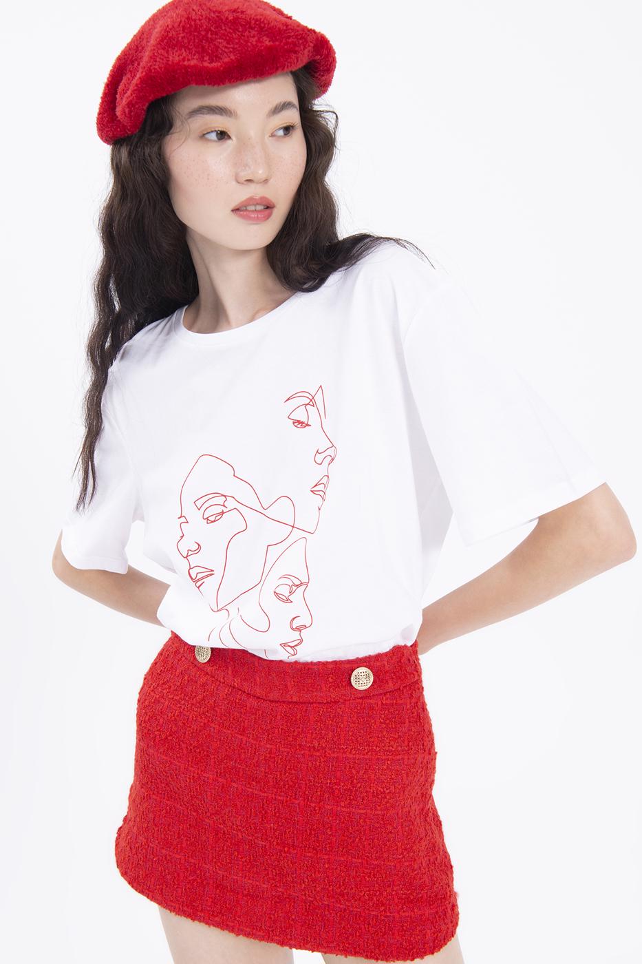 Skirt like mini short