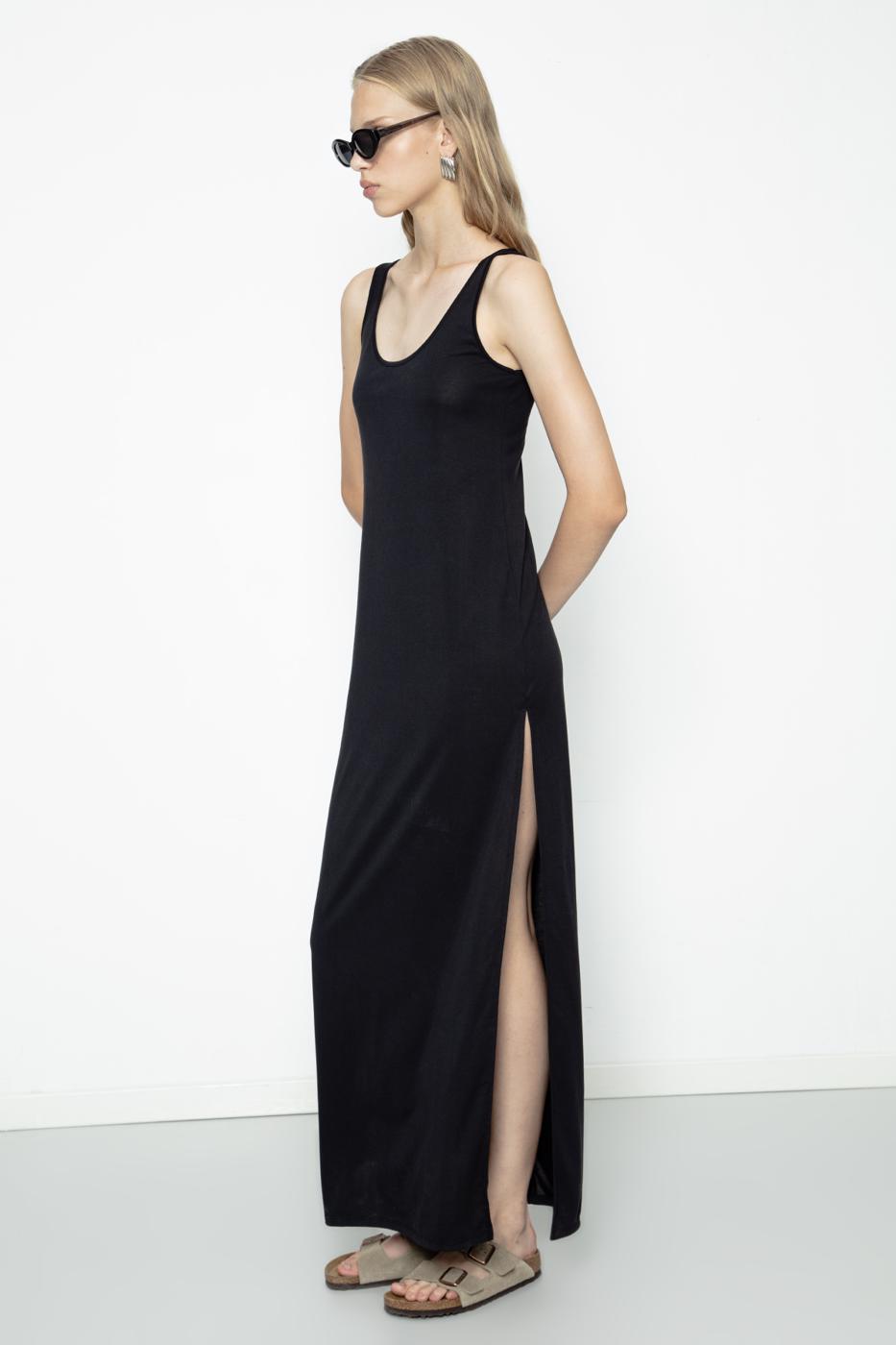 Modal Maxi Dress Black