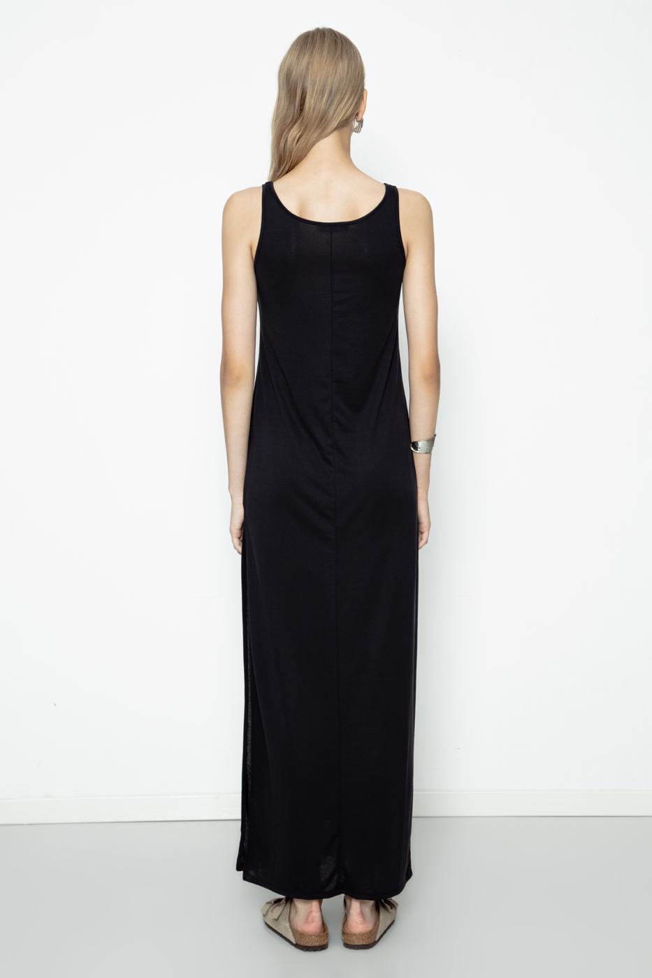 Modal Maxi Dress Black