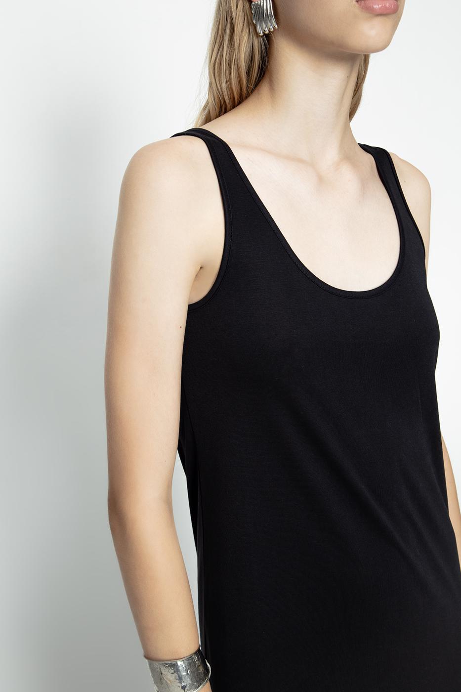 Modal Maxi Dress Black