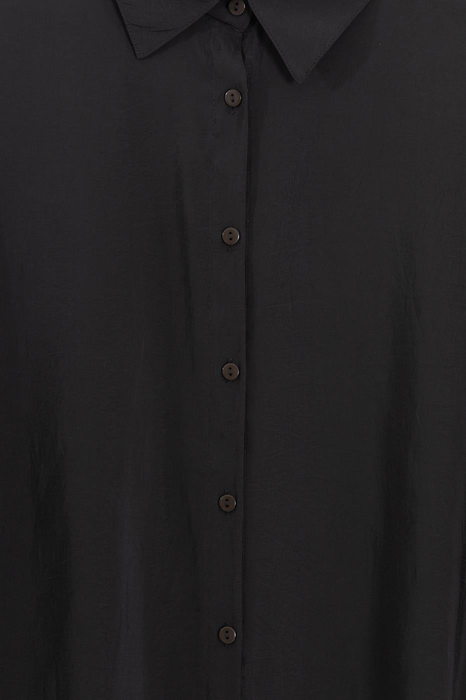 Modal Oversize Shirt Anthracite
