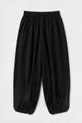 Modal Oversize Harem Pants Black