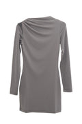 Shoulder cut out mini dress
