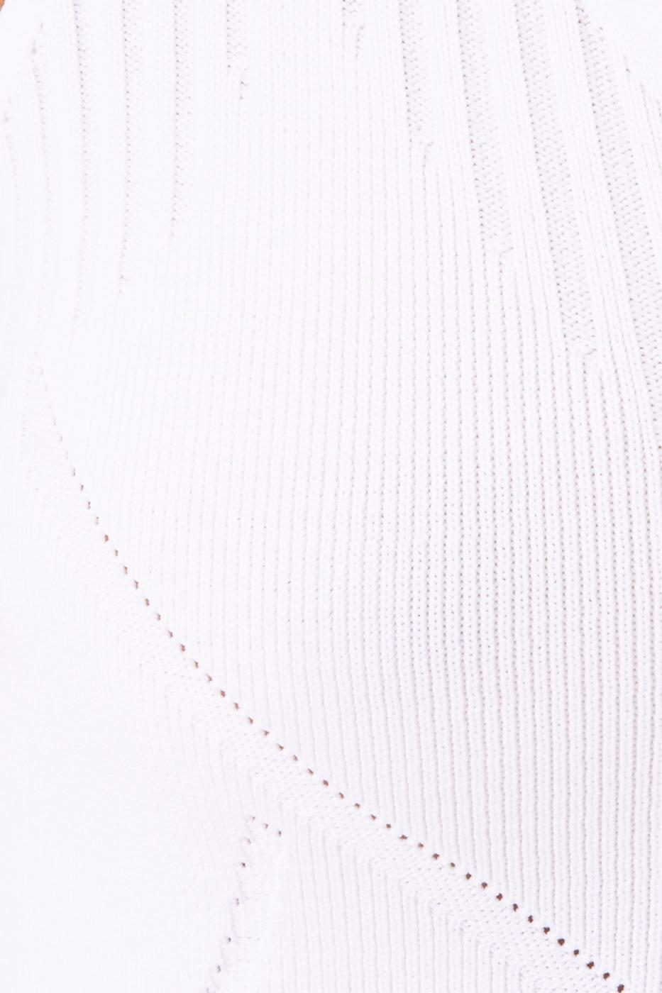 Knitted Crop Top White