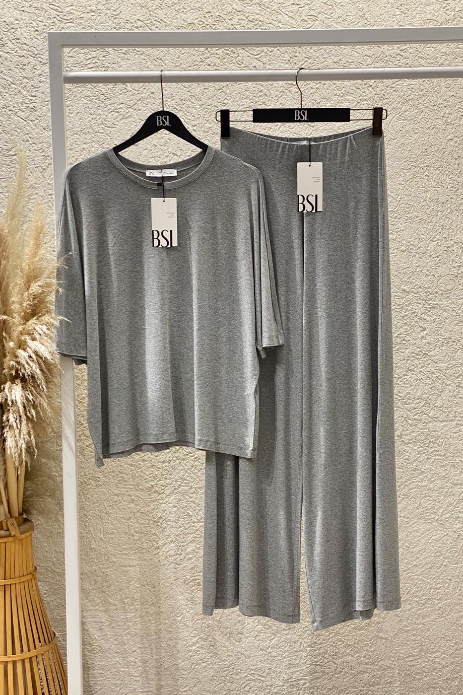 Oversize Basic T-shirt Grey