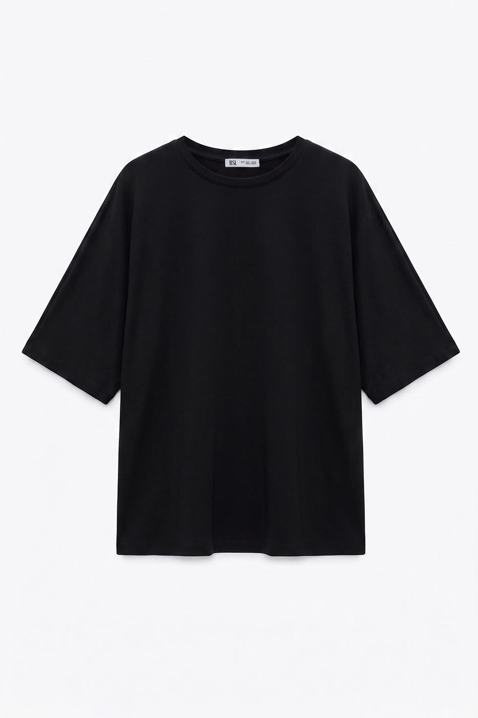 Oversize Basic T-shirt Black