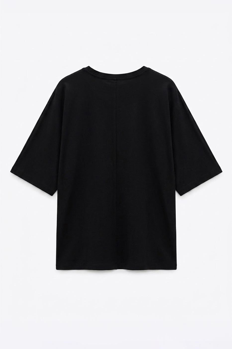 Oversize Basic T-shirt Black