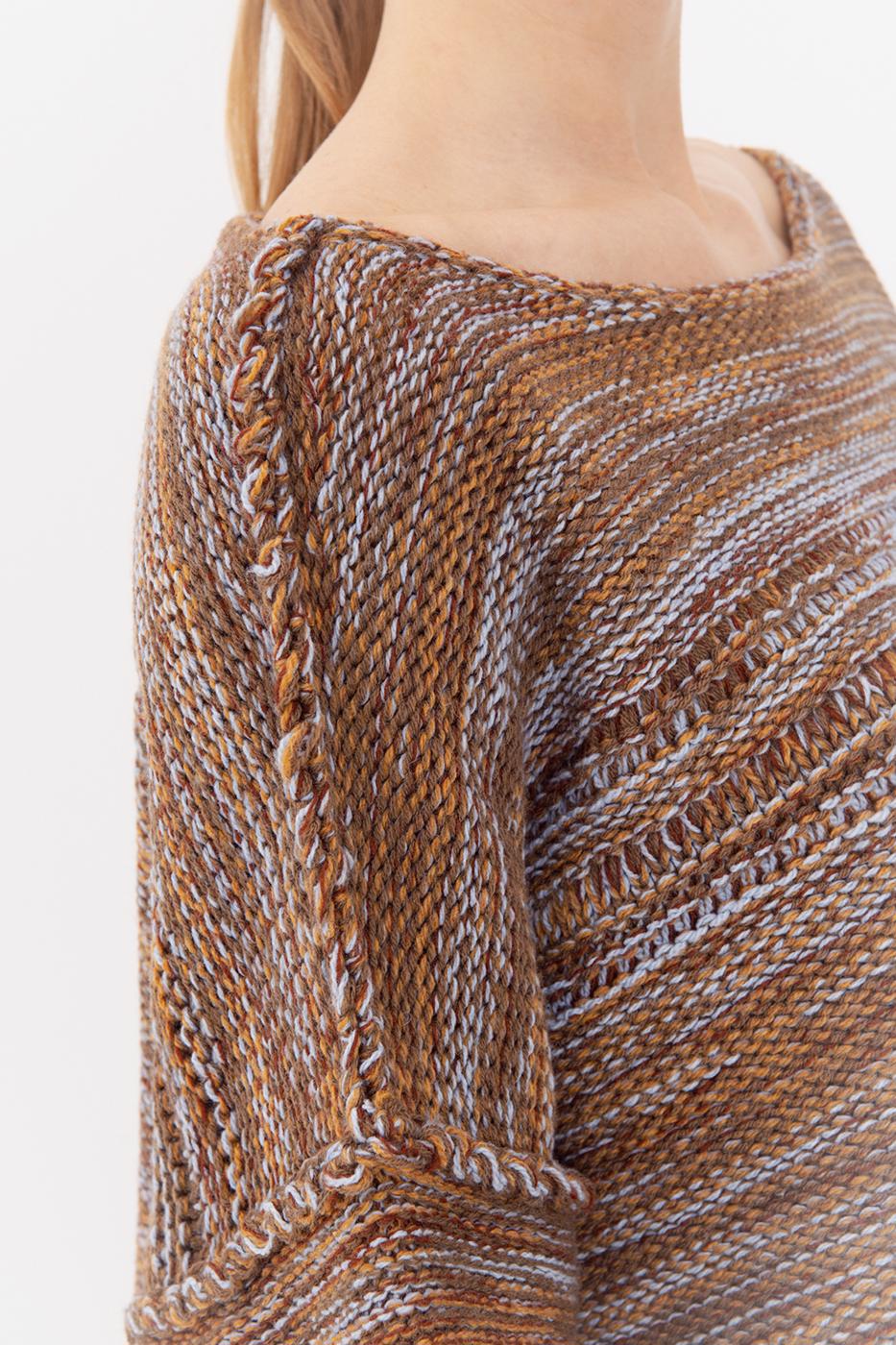 Oversize Boat Neck Sweater