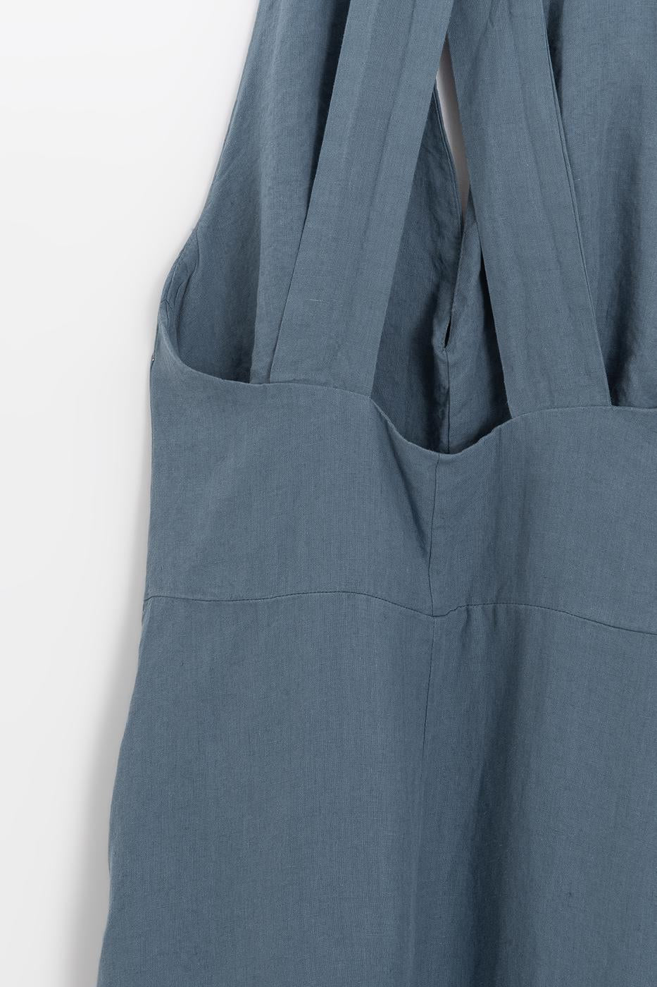 Oversize Midi Dress Blue