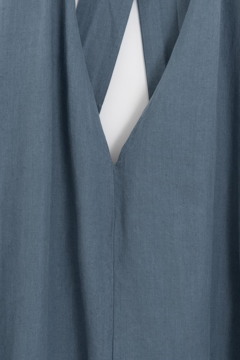 Oversize Midi Dress Blue