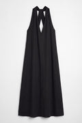 Oversize Midi Dress Black