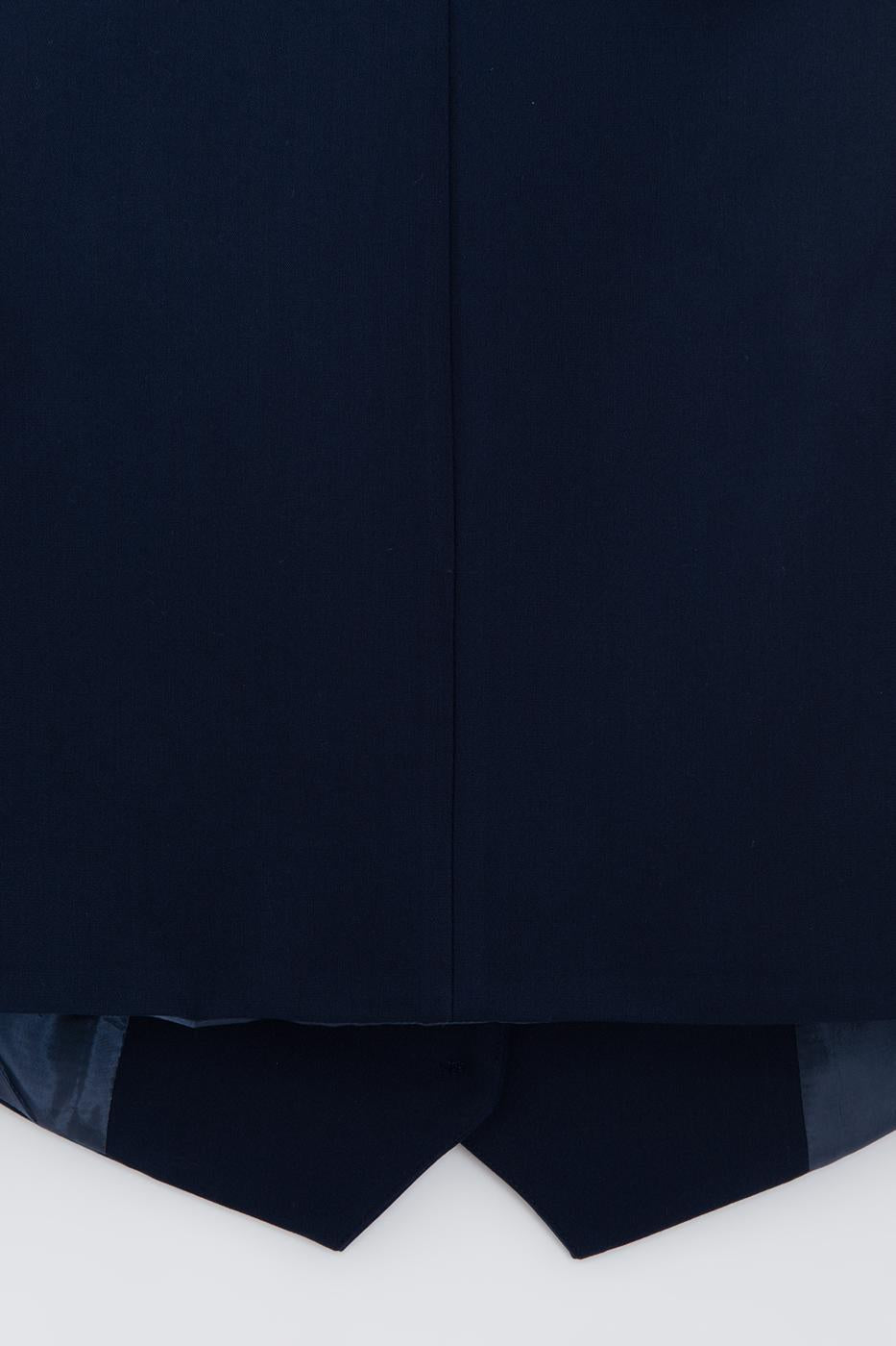 Custom Made Short Vest Navy