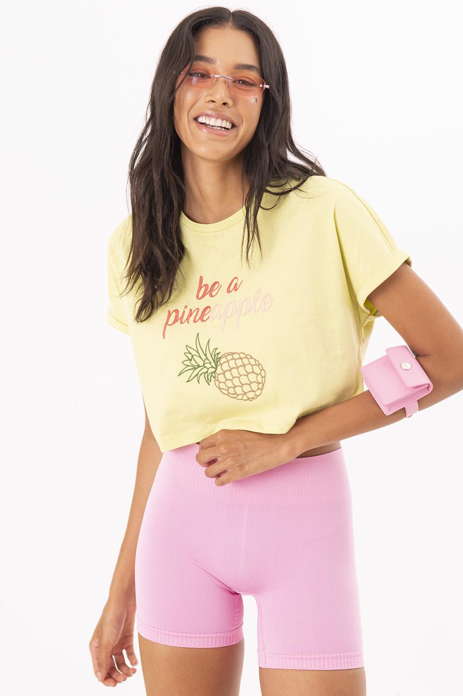 Rib-Knit Cuffed Mini Shorts