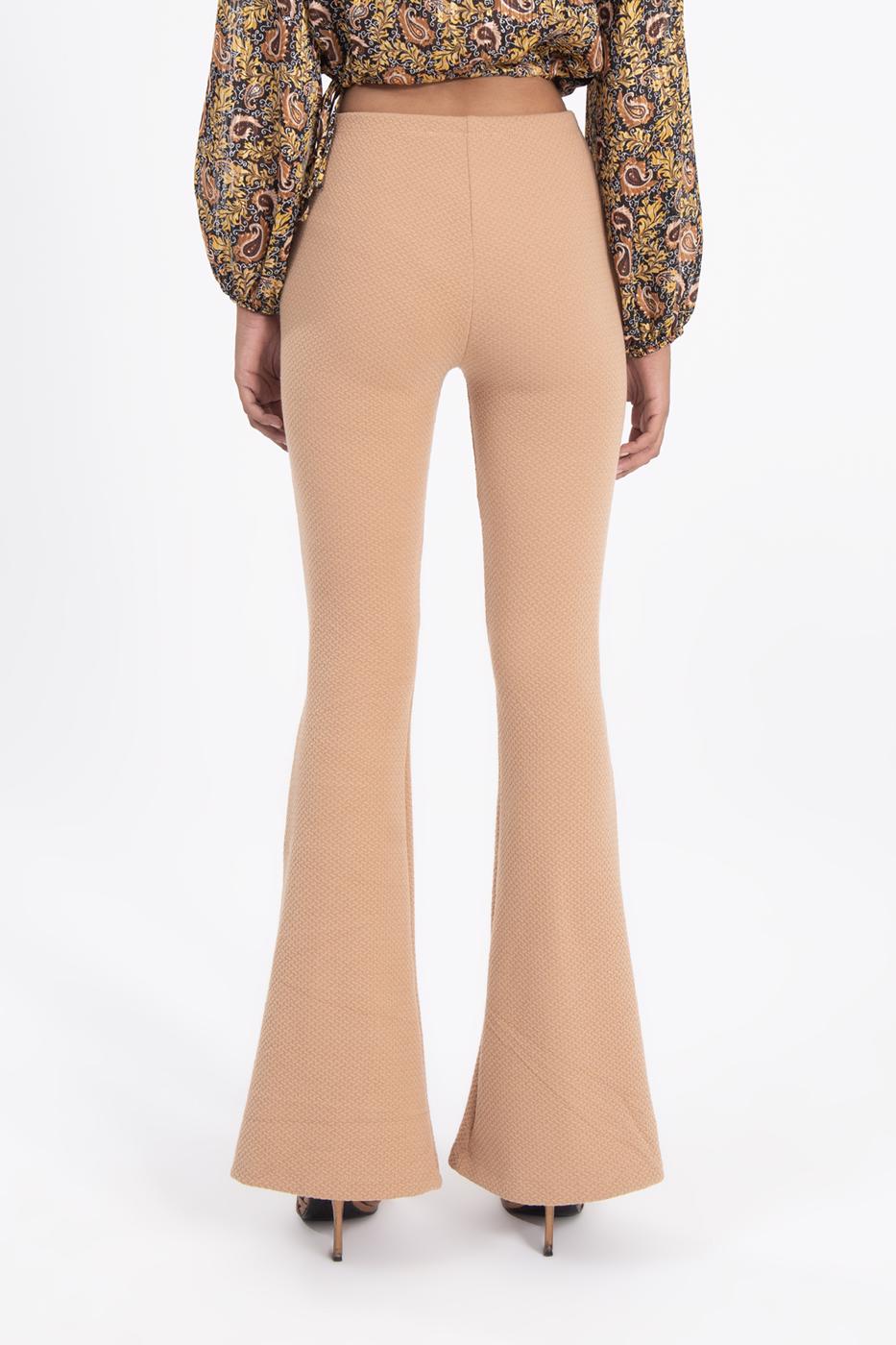 Hem slit pants
