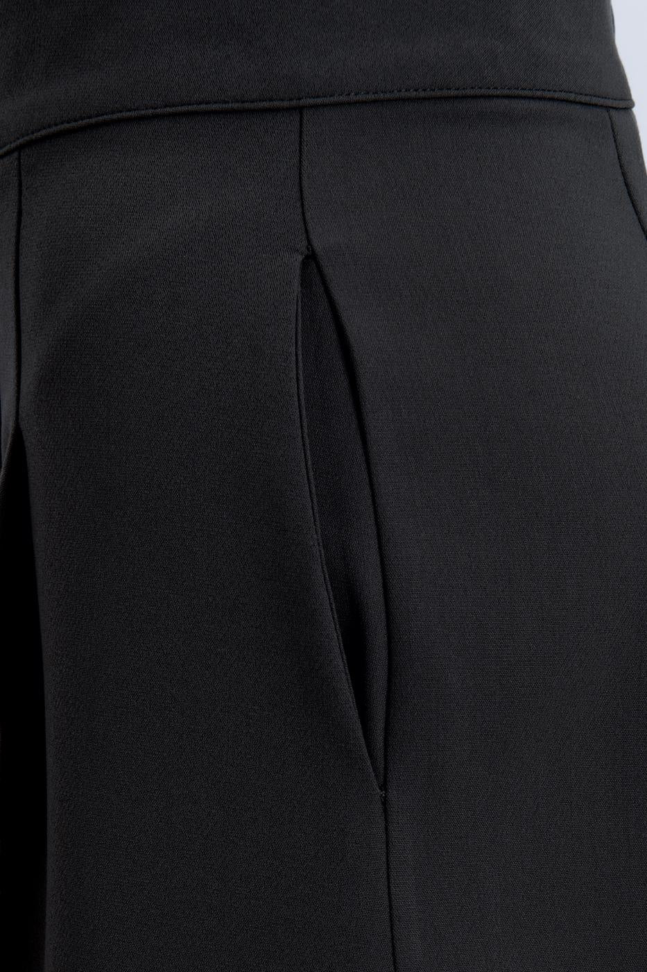 Pleated Midi Skirt