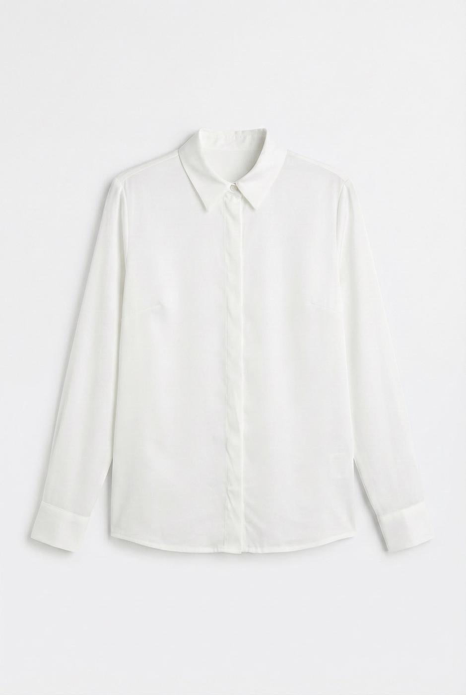 Poplin Shirt White