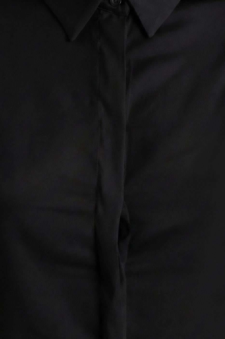 Poplin Shirt Black