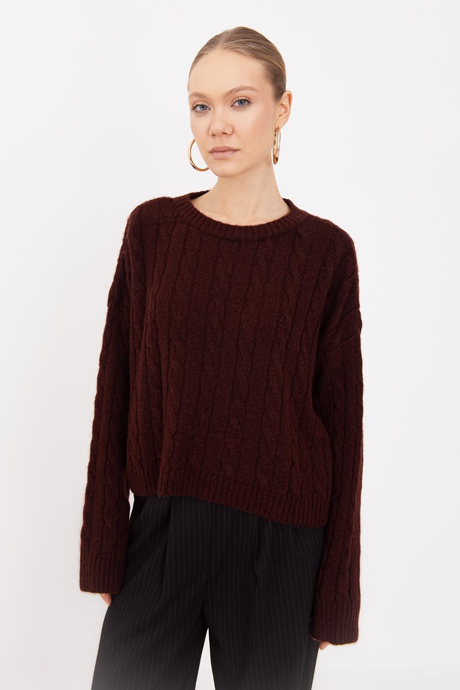 Braided Sweater