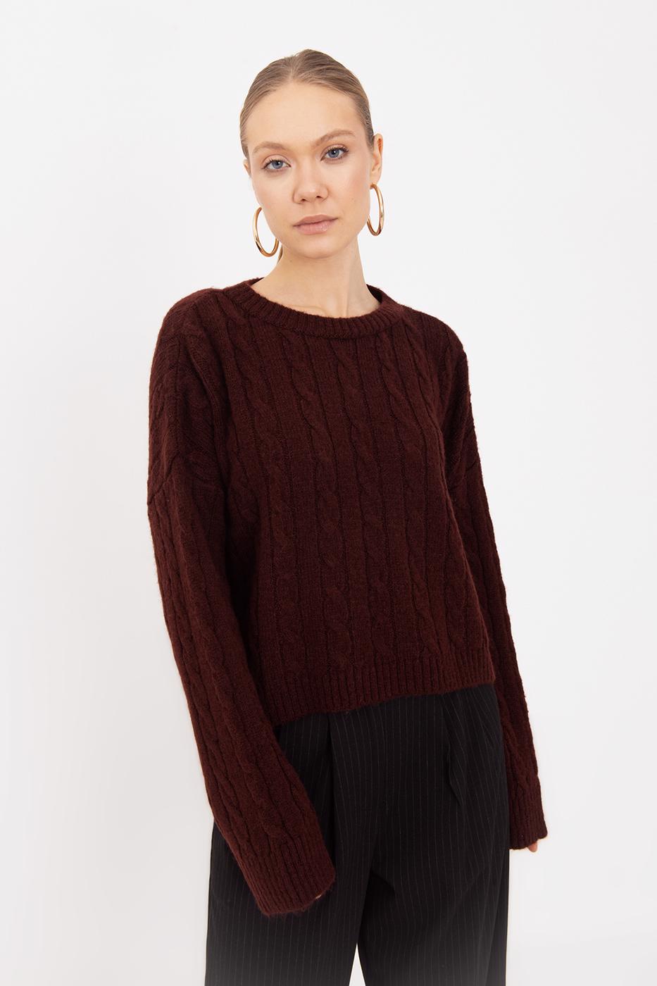 Braided Sweater