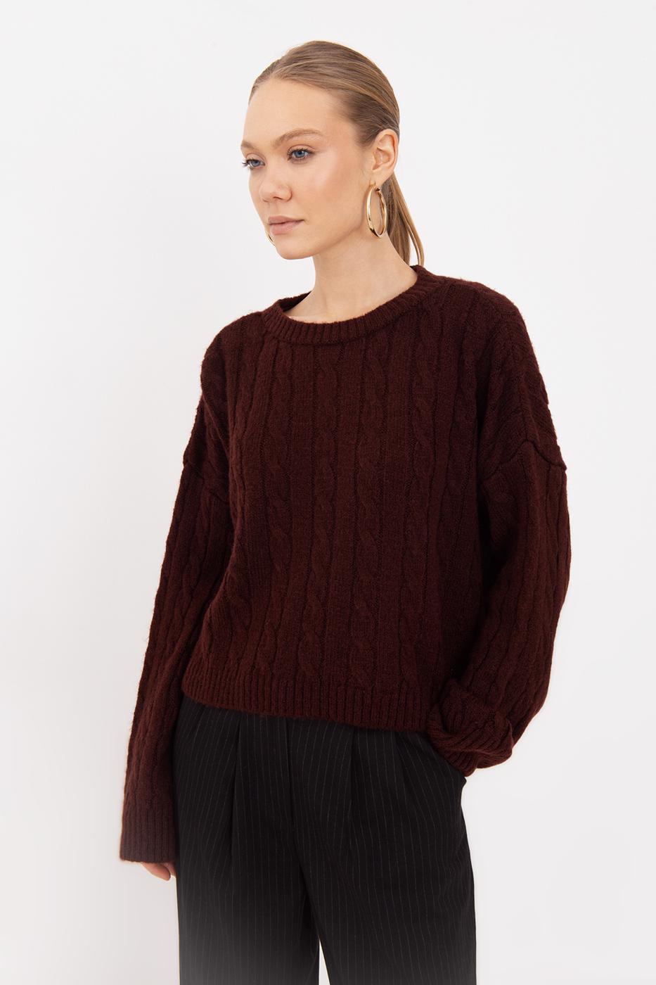 Braided Sweater