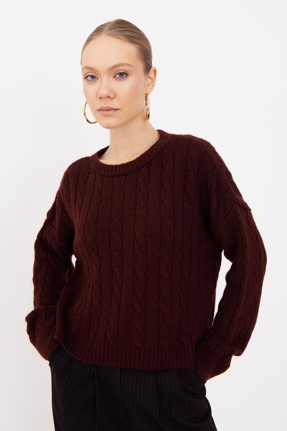 Braided Sweater