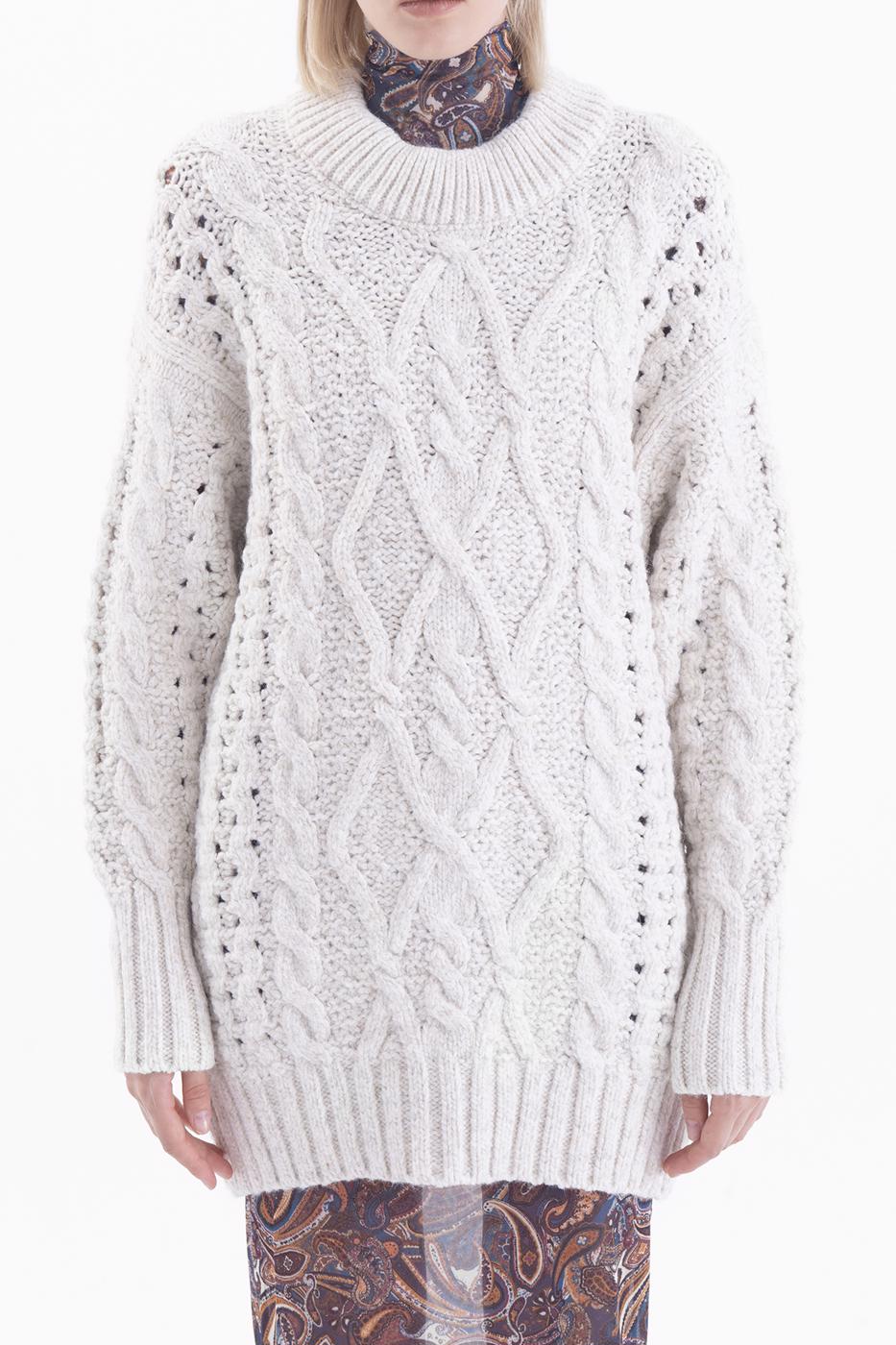 Knitted sweater Cream