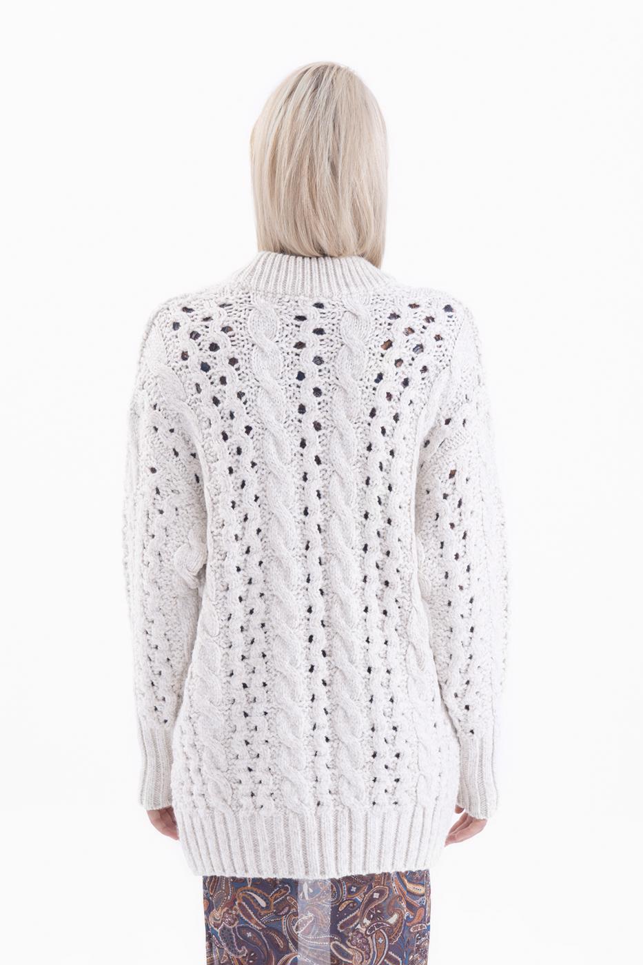 Knitted sweater Cream