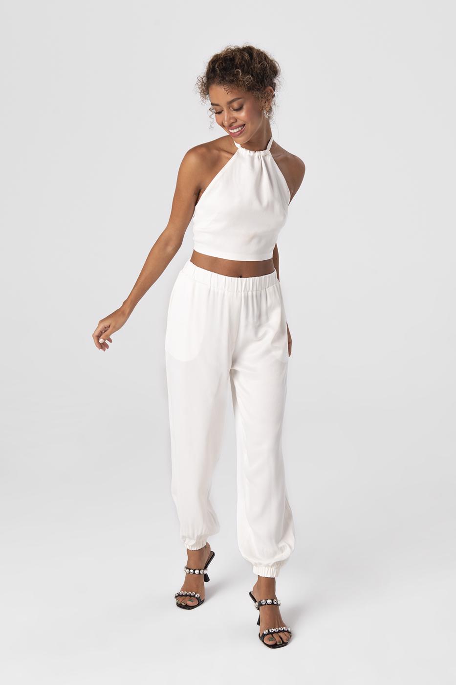 Satin Jogging Pants